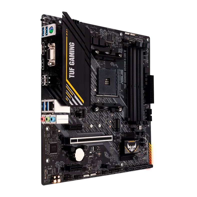 Placa Mae Asus TUF Gaming A520M-PLUS II, DDR4, Socket AMD AM4, M