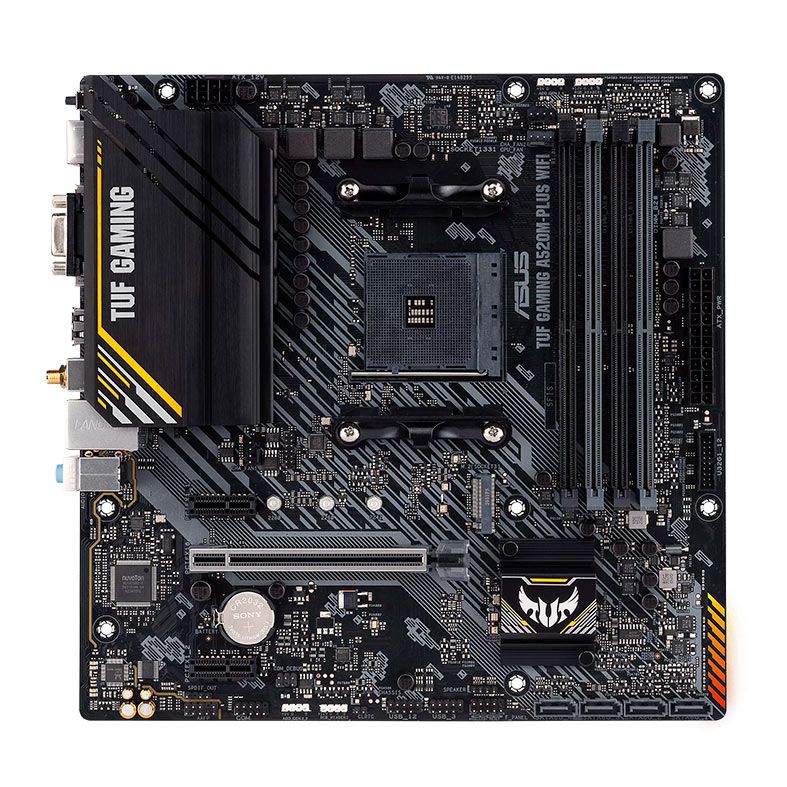 Placa Mae Asus TUF Gaming A520M-PLUS Wifi, DDR4, Socket AM4, M-ATX, Chipset A520M, TUF-GAMING-A520M-PLUS-WIFI