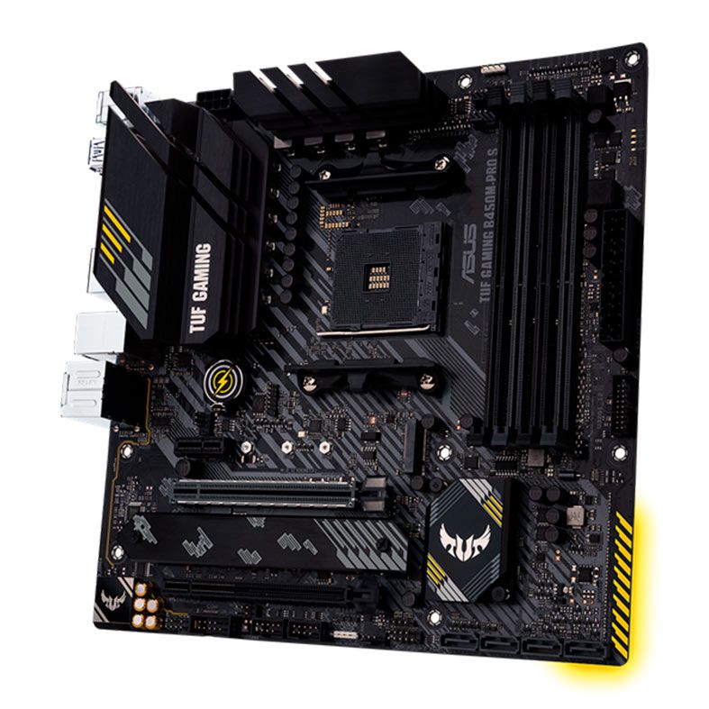 Placa Mae Asus TUF Gaming B450M-PRO S, DDR4, Socket AMD AM4, M-ATX, Chipset AMD B450, TUF-GAMING-B450M-PRO-S