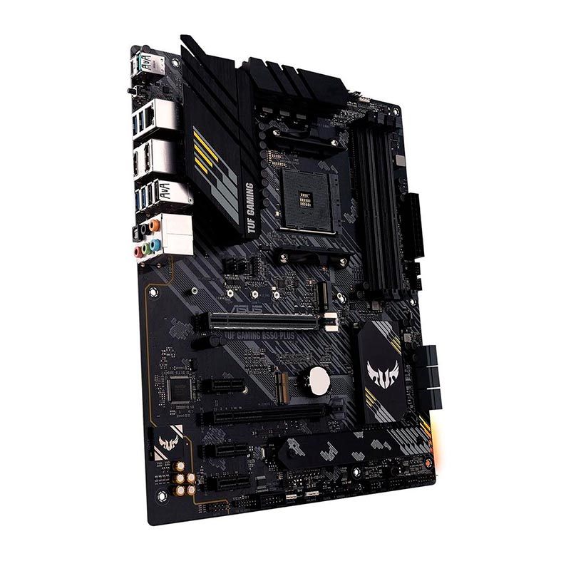 Placa Mae Asus TUF GAMING B550-PLUS, DDR4, Socket AM4, Chipset AMD B550, TUF-GAMING-B550-PLUS