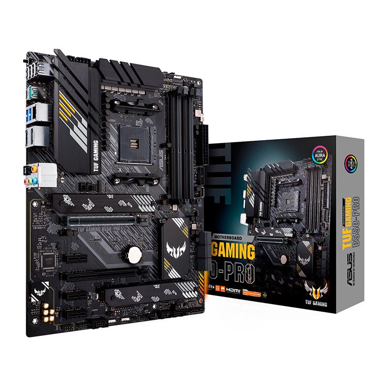 Placa Mae Asus TUF Gaming B550-PRO, DDR4, Socket AM4, ATX, Chipset AMD B550, TUF-GAMING-B550-PRO
