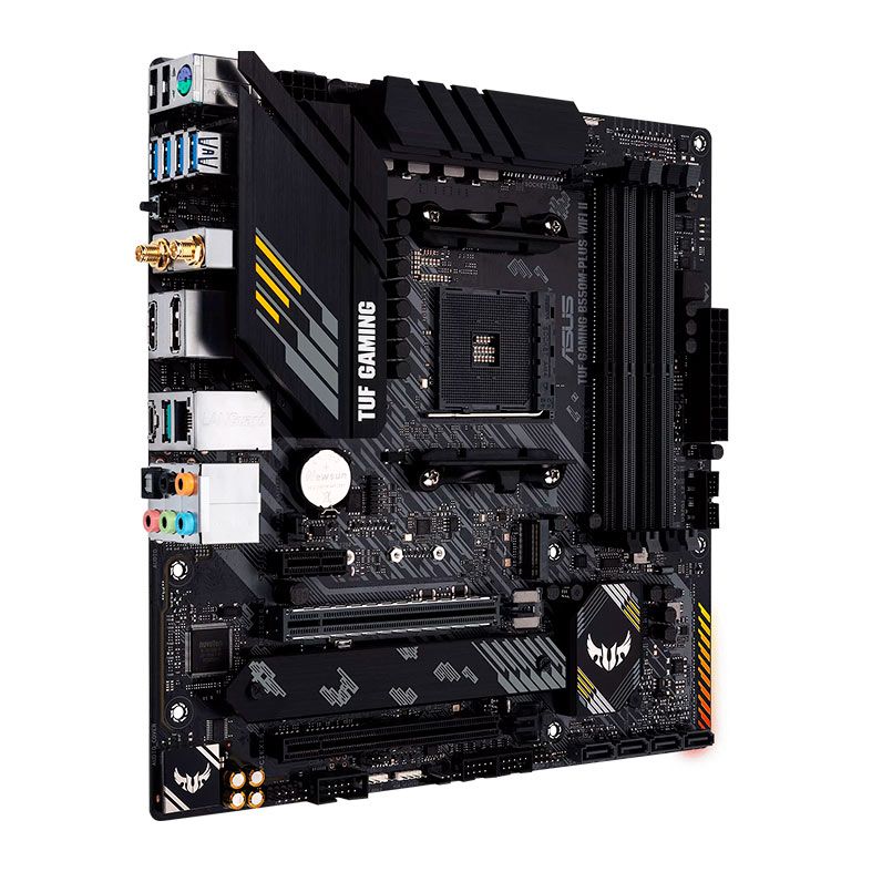 ASUS TUF GAMING B550M-ZAKU (WI-FI) AM4 AMD B550 SATA 6 ATX AMD Motherboard  (TUF GAMING B550M-ZAKU (WI-FI) - US