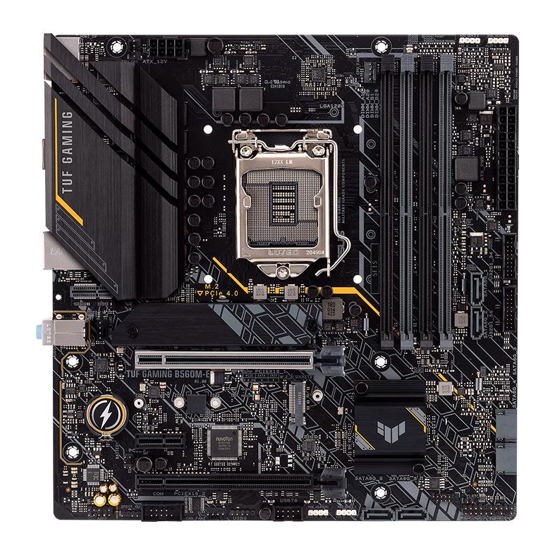 Placa Mae Asus TUF Gaming B560M-E, DDR4, Socket LGA1200, M-ATX, Chipset Intel B560, TUF GAMING B560M-E
