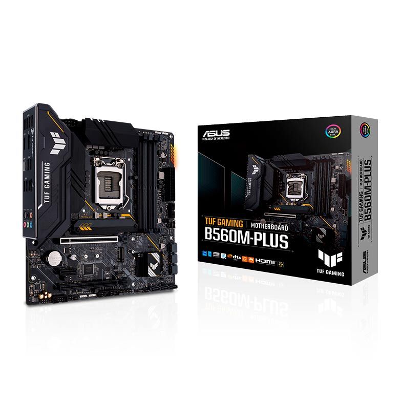 Placa Mae Asus TUF Gaming B560M-PLUS DDR4 Socket LGA1200 Intel B560