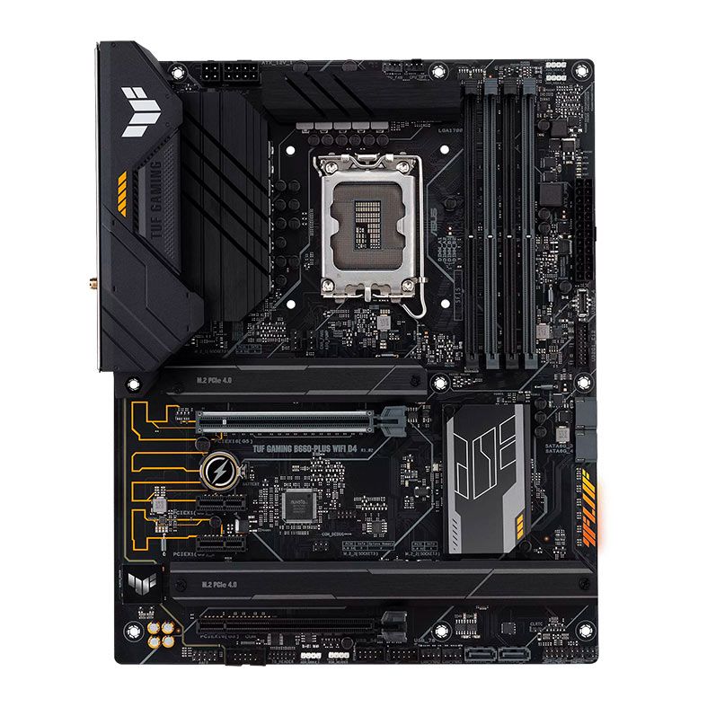 Placa Mae Asus TUF Gaming B660-PLUS WIFI D4, DDR4, Socket LGA1700, ATX, Chipset Intel B660, TUF GAMING B660-PLUS WIFI D4