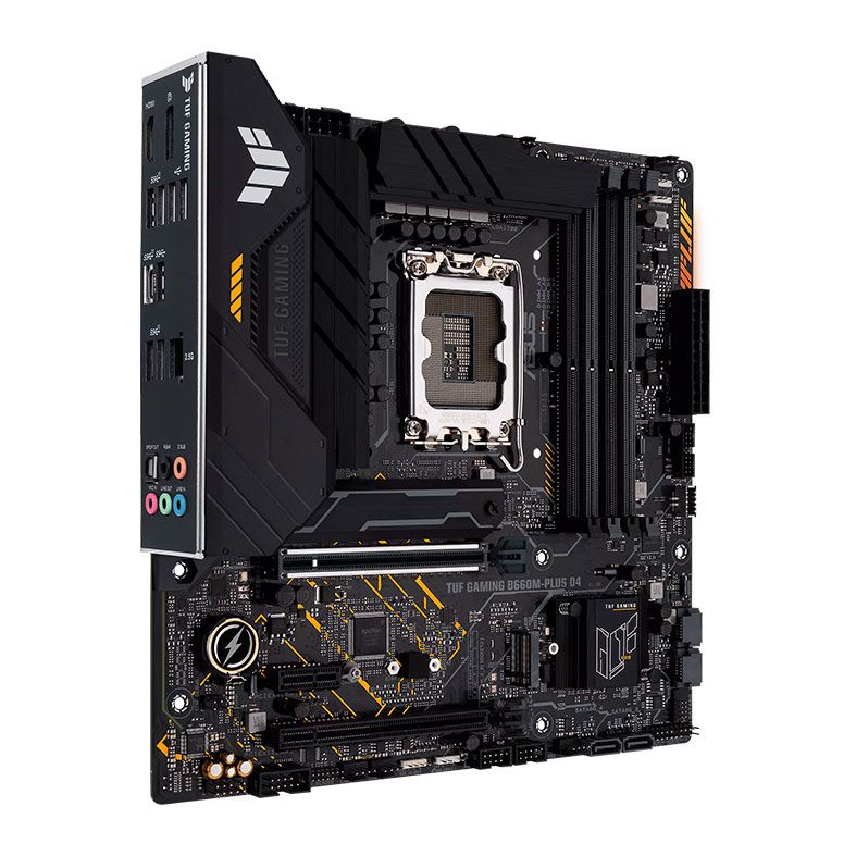 Placa Mae Asus TUF Gaming B660M-PLUS D4, DDR4, Socket LGA1700, M-ATX, Chipset Intel B660, TUF GAMING B660M-PLUS D4