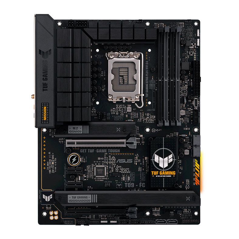 Placa Mae Asus TUF Gaming B760-Plus WIFI D4, DDR4, Socket LGA1700, ATX, Chipset Intel B760, TUF-GAMING-B760-PLUS-WIFI-D4