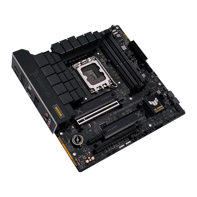 Placa Mae Asus TUF Gaming B760M-Plus D4, DDR4, Socket LGA1700, M-ATX, Chipset Intel B760, TUF GAMING B760M-PLUS D4