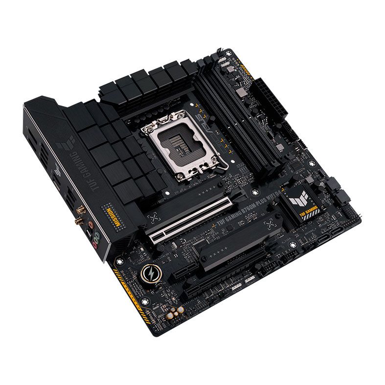 Placa Mae Asus TUF Gaming B760M-Plus WIFI D4, DDR4, Socket LGA1700, M-ATX, Chipset Intel B760, TUF-GAMING-B760M-PLUS-WIFI-D4