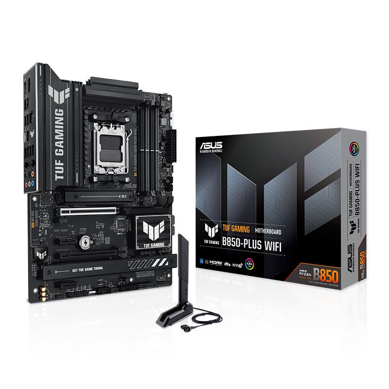 Placa Mae Asus TUF Gaming B850-Plus WiFi, DDR5, Socket AMD AM5, ATX, Chipset AMD B850, TUF-GAMING-B850-PLUS-WIFI