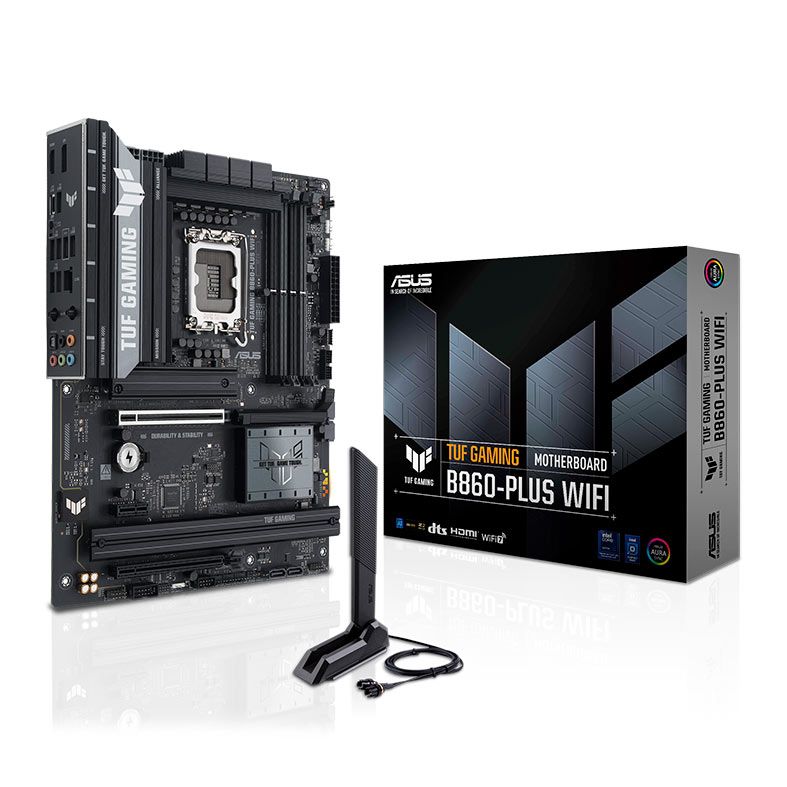Placa Mae Asus TUF Gaming B860-Plus WiFi, DDR5, LGA1851, ATX, Chipset Intel B860, TUF-GAMING-B860-PLUS-WIFI