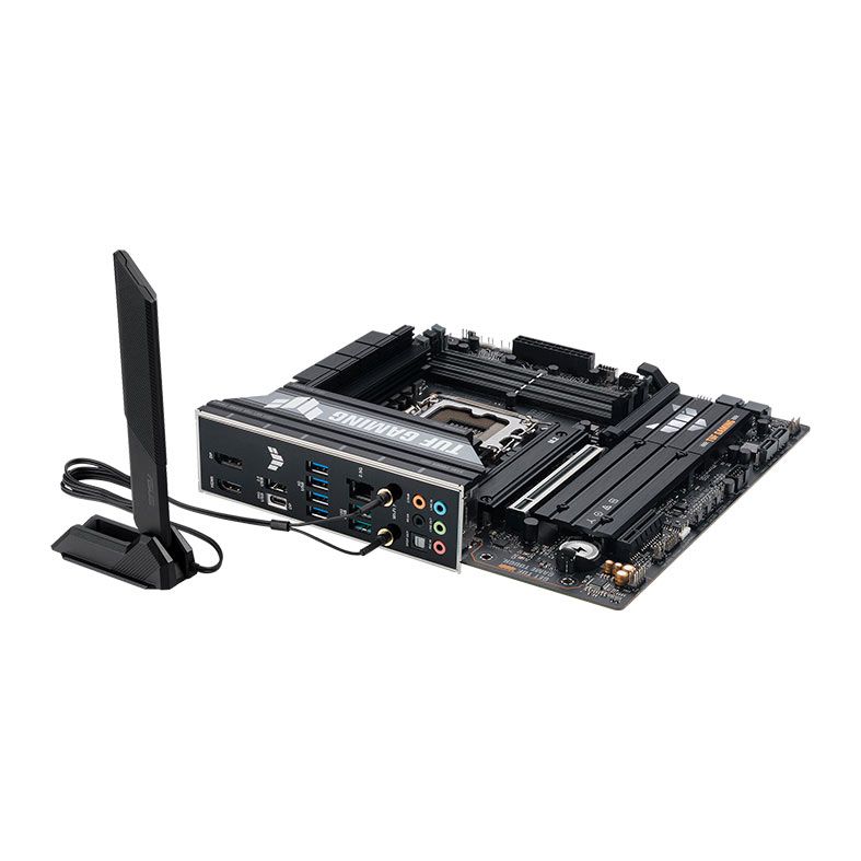 Placa Mae Asus TUF Gaming B860M-Plus WiFi, DDR5, LGA1851, M-ATX, Chipset Intel B860, TUF-GAMING-B860M-PLUS-WIFI