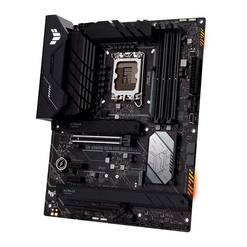 Placa Mae Asus TUF Gaming H670-Pro WIFI D4, DDR4, Socket LGA1700, ATX, Chipset Intel H670, TUF GAMING H670-PRO WIFI D4