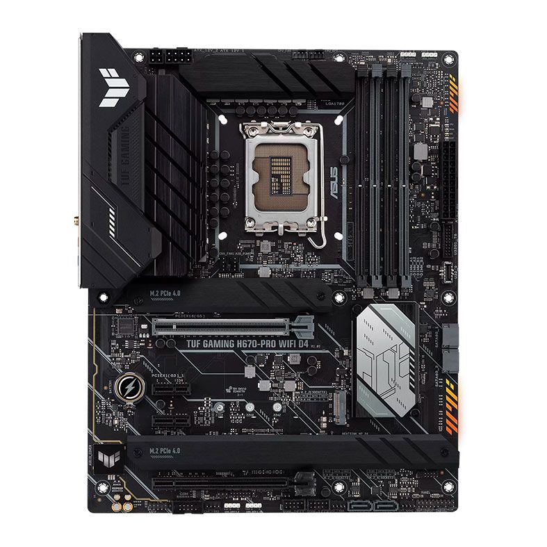 Placa Mae Asus TUF Gaming H670-Pro WIFI D4, DDR4, Socket LGA1700, ATX, Chipset Intel H670, TUF GAMING H670-PRO WIFI D4
