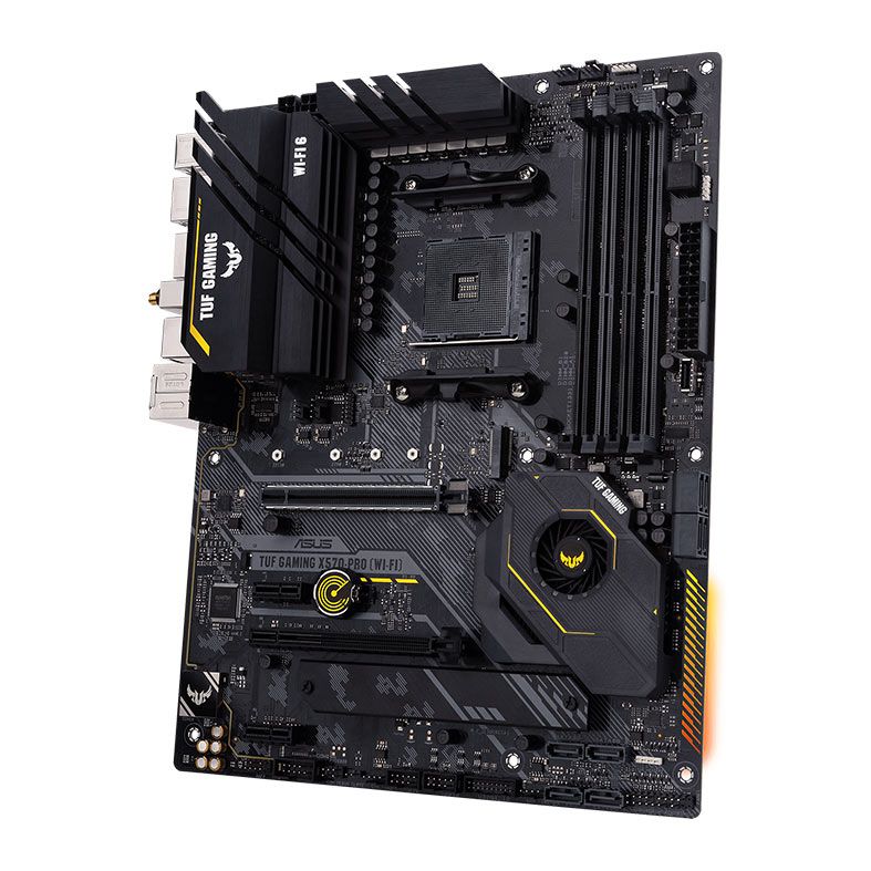 Placa Mae Asus TUF Gaming X570-PRO Wi-Fi, DDR4, Socket AM4, ATX, Chipset AMD X570, TUF GAMING X570-PRO (WI-FI)