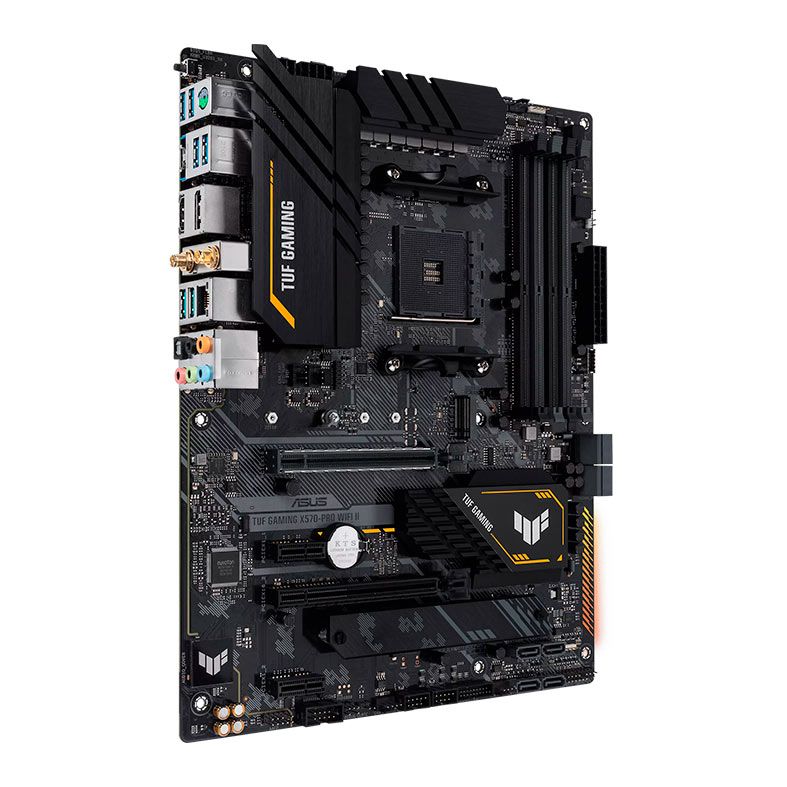 Placa Mae Asus TUF Gaming X570-Pro WIFI II, DDR4, Socket AM4, ATX, Chipset AMD X570, TUF GAMING X570-PRO WIFI II
