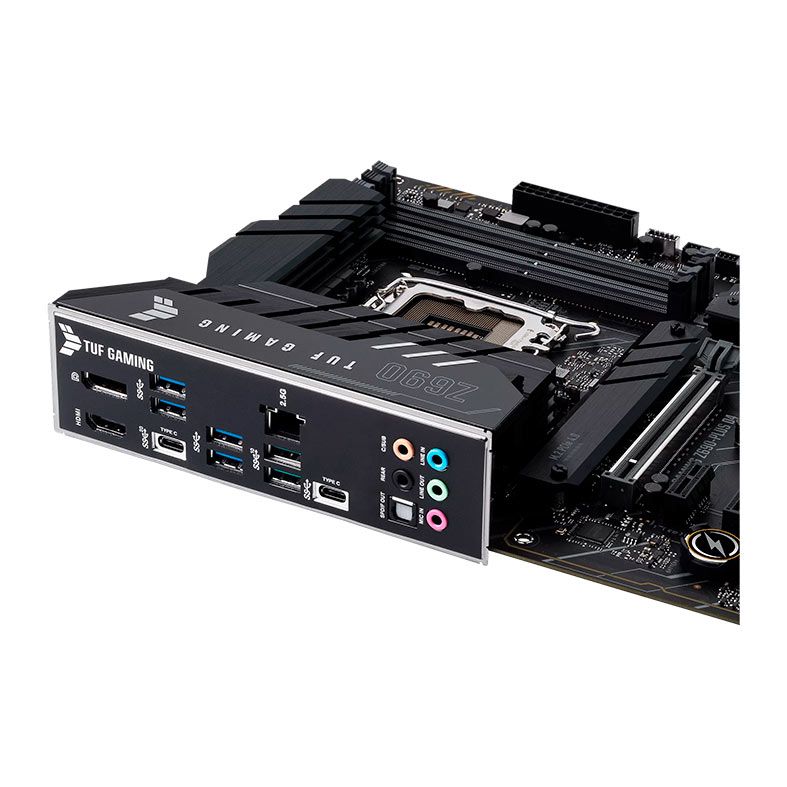 Placa Mae Asus TUF Gaming Z690-PLUS D4, DDR4, Socket LGA1700, ATX, Chipset Intel Z690, TUF GAMING Z690-PLUS D4