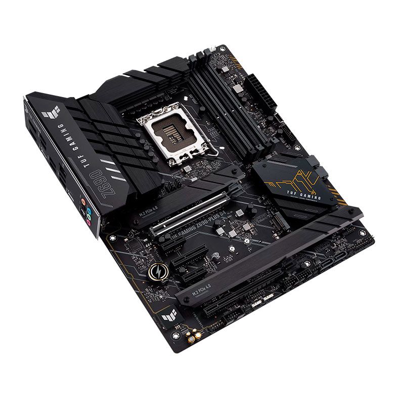 Placa Mae Asus TUF Gaming Z690-PLUS D4, DDR4, Socket LGA1700, ATX, Chipset Intel Z690, TUF GAMING Z690-PLUS D4