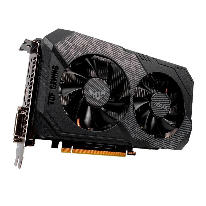 Placa de Video Asus GeForce GTX 1650 OC 4GB GDDR6 TUF Gaming 128-bit, TUF-GTX1650-O4GD6-P-GAMING