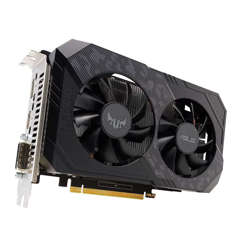 Placa de Video Asus GeForce GTX 1650 TUF Gaming OC, 4GB, GDDR6, 128-bit, TUF-GTX1650-O4GD6-P-V2-GAMING