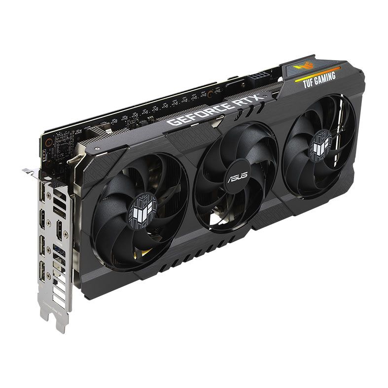 Placa de Video Asus GeForce RTX 3060 TUF Gaming OC, 12GB, GDDR6, 192-bit, TUF-RTX3060-O12G-V2-GAMING-NAC
