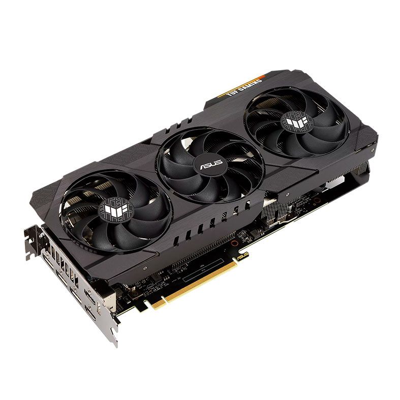 Placa de Video Asus GeForce RTX 3060 Ti TUF Gaming OC, LHR, 8GB, GDDR6X, 256-bit, TUF-RTX3060TI-O8GD6X-GAMING