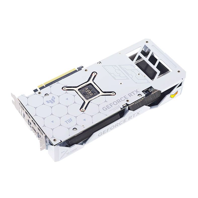 Placa de Video Asus GeForce RTX 4070 Ti Super TUF Gaming White OC Edition, 16GB, GDDR6X, 256-bit, TUF-RTX4070TIS-O16G-WHITE-GAMING