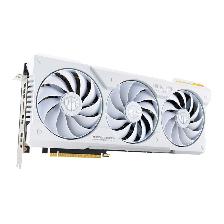 Placa de Video Asus GeForce RTX 4070 Ti Super TUF Gaming White OC Edition, 16GB, GDDR6X, 256-bit, TUF-RTX4070TIS-O16G-WHITE-GAMING