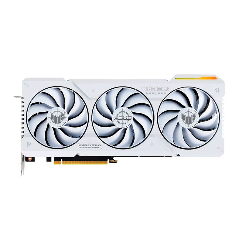 Placa de Video Asus GeForce RTX 4070 Ti Super TUF Gaming White OC Edition, 16GB, GDDR6X, 256-bit, TUF-RTX4070TIS-O16G-WHITE-GAMING