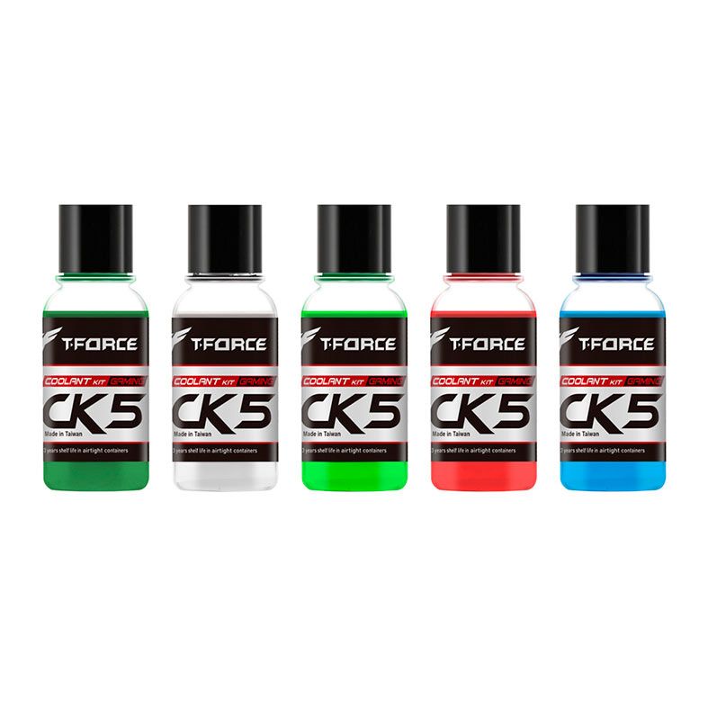 Kit de refrigeracao Team Group T-Force CK5, 5 Cores 30ml, TW060002