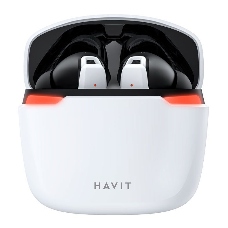 Fone de Ouvido Gamer Havit TW929 Pro, Bluetooth, Branco, HVTWS-TW929PRO-WH