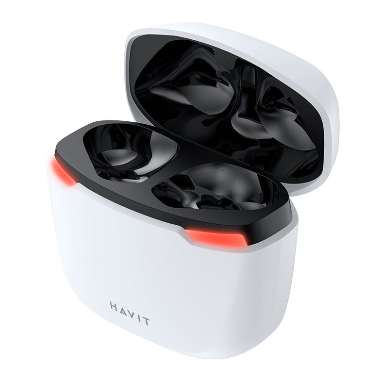 Fone de Ouvido Gamer Havit TW929 Pro, Bluetooth, Branco, HVTWS-TW929PRO-WH