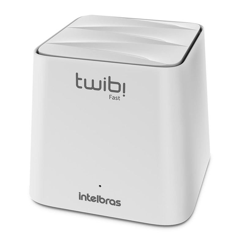 Roteador Intelbras Para Sistema WIFI Mesh Twibi Fast, 100Mbps, Branco, TWIBI-FAST