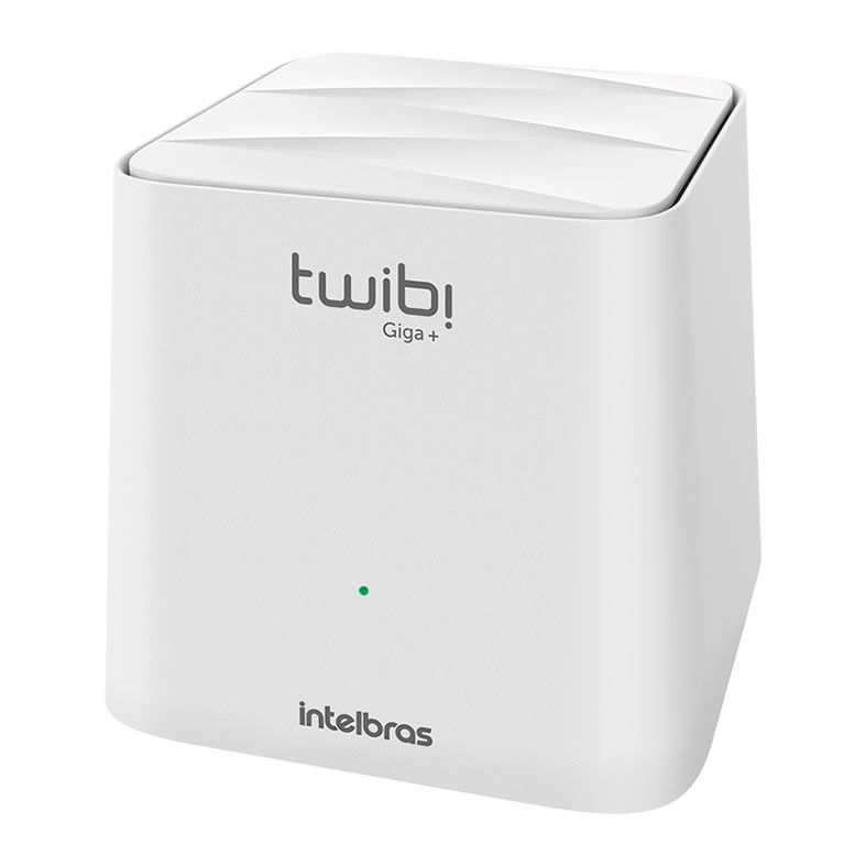 Roteador Intelbras Wifi Mesh AC 1200 Twibi Giga+, Branco, TWIBI-GIGA 