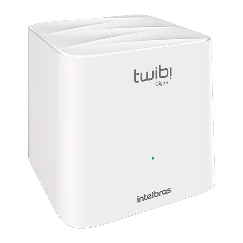 Roteador Intelbras Wifi Mesh AC 1200 Twibi Giga+, Branco, TWIBI-GIGA 