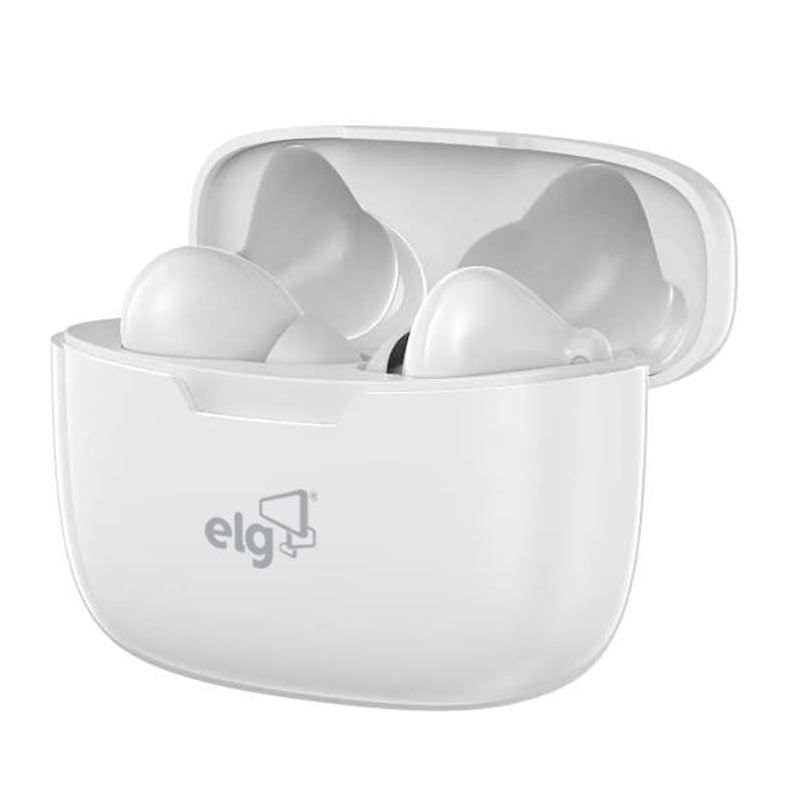 Fone de Ouvido Intra-Auricular ELG TWS True, Wireless, Branco, TWPRO3S