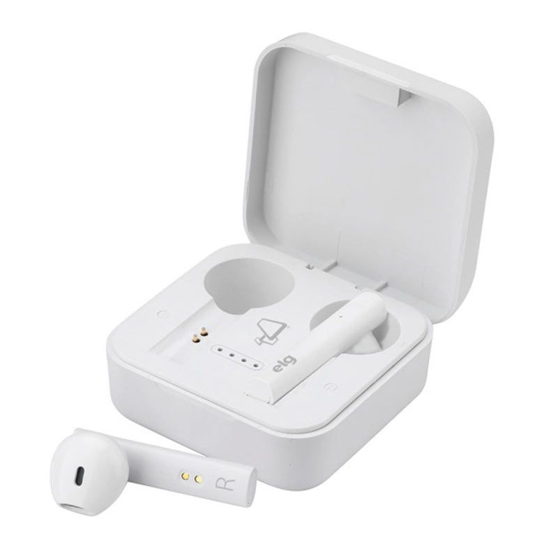 Fone de Ouvido TWS ELG  TWPRO4S, Wireless, Branco, TWPRO4S