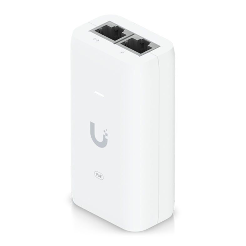 Fonte Injetor Poe Ubiquiti 15W, 48V, RJ45, Branco, U-POE-AF-BR