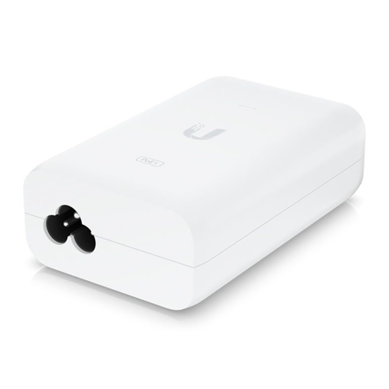 Fonte Injetor Poe Ubiquiti 30W, 48V, RJ45, Branco, U-POE-AT-BR