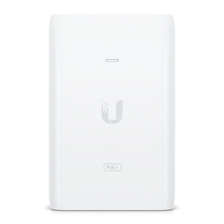 Fonte Injetor Poe Ubiquiti 30W, 48V, RJ45, Branco, U-POE-AT-BR