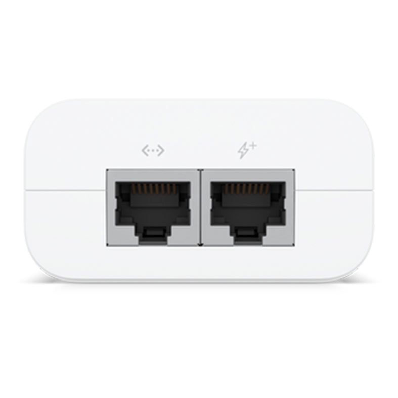 Fonte Injetor Poe Ubiquiti 30W, 48V, RJ45, Branco, U-POE-AT-BR