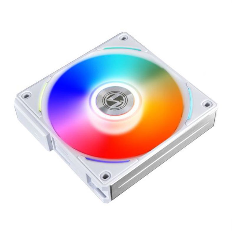 Ventoinha Lian Li Uni Fan AL120, 120mm, RGB, Branco, UF-AL120-1W