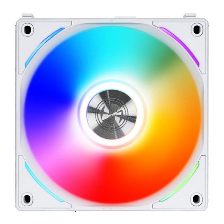 Ventoinha Lian Li Uni Fan AL120, 120mm, RGB, Branco, UF-AL120-1W