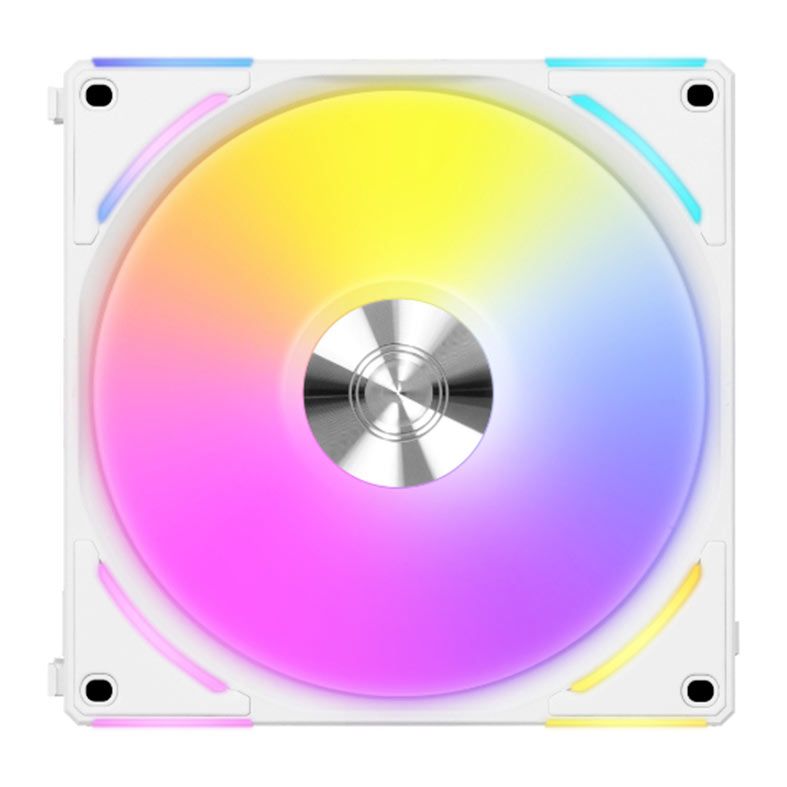 Ventoinha Lian Li AL120 V2, RGB, 120mm, Branco, UF-AL120V2-1W