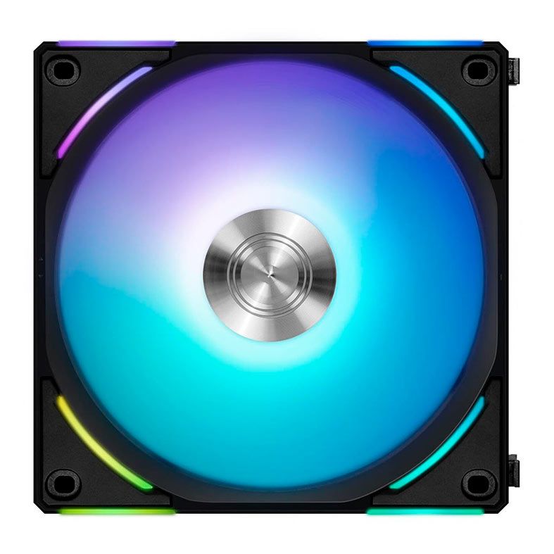 Kit Ventoinha Lian Li AL120 V2, RGB, 3x120mm, Preto, UF-AL120V2-3B