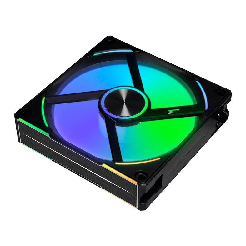 Kit Ventoinha Lian Li AL120 V2, RGB, 3x120mm, Preto, UF-AL120V2-3B