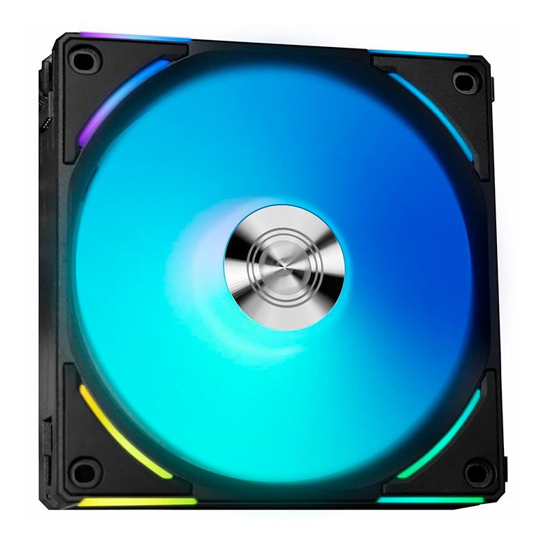Kit Ventoinha Lian Li AL120 V2, RGB, 3x120mm, Preto, UF-AL120V2-3B