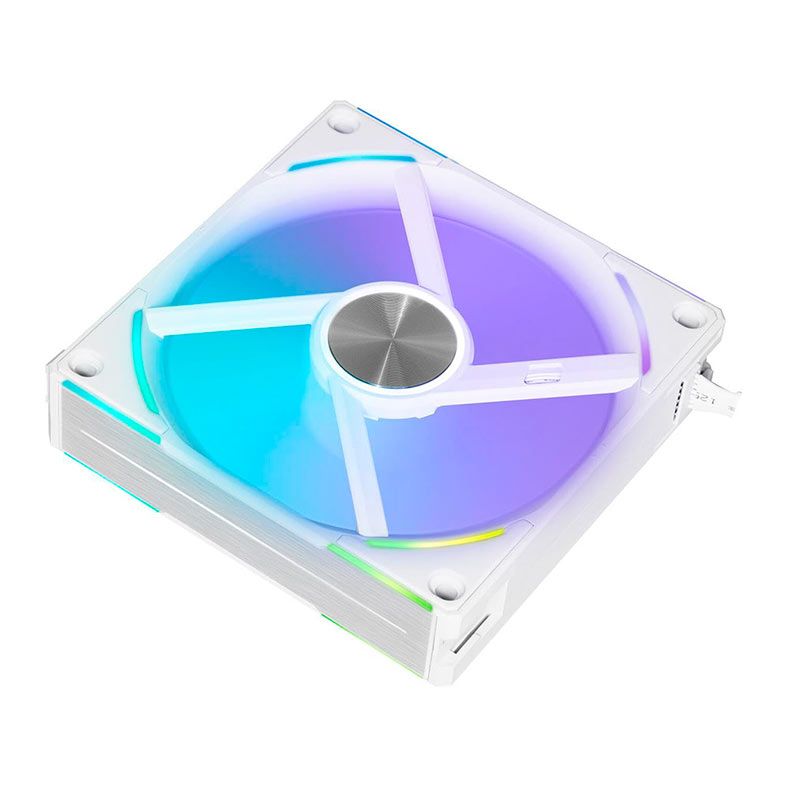 Kit Ventoinha Lian Li AL120 V2, RGB, 3x120mm, Branco, UF-AL120V2-3W