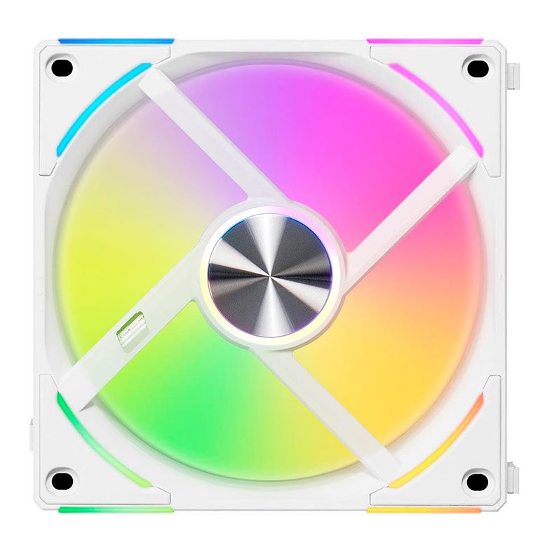 Kit Ventoinha Lian Li AL120 V2, RGB, 3x120mm, Branco, UF-AL120V2-3W