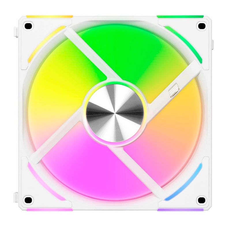 Ventoinha Lian Li AL140 V2, RGB, 140mm, Branco, UF-AL140V2-1W